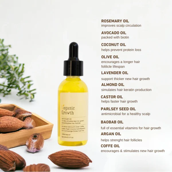 Veganic Americ - Natural Hair Growth Oil - Image 2